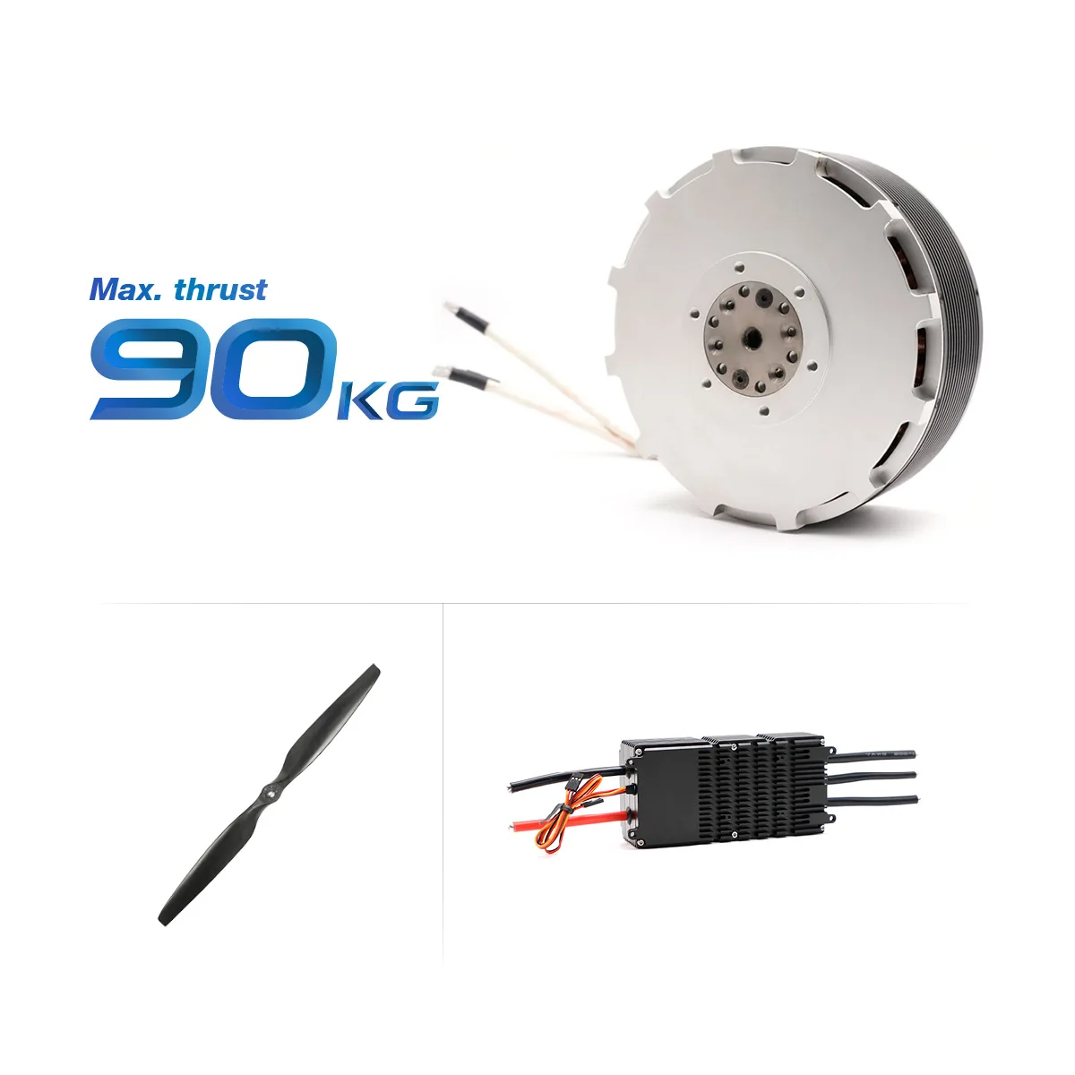 Krachtige 90 kg stuwkracht bor - Drone Propeller recensie en prijs